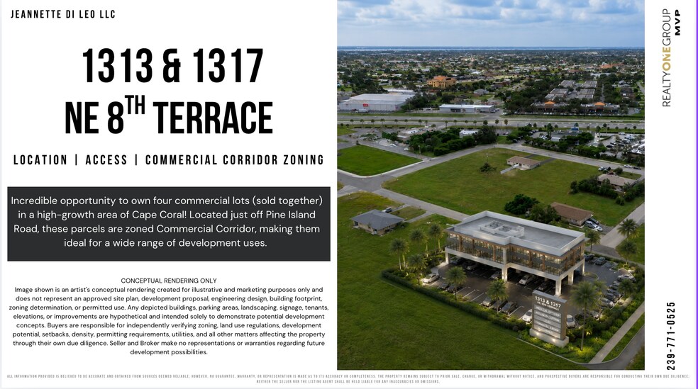 1313 8th Ter, Cape Coral, FL à vendre - Photo de l’immeuble – Image 1 sur 3