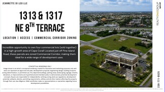 Plus de détails pour 1313 8th Ter, Cape Coral, FL - Terrain à vendre