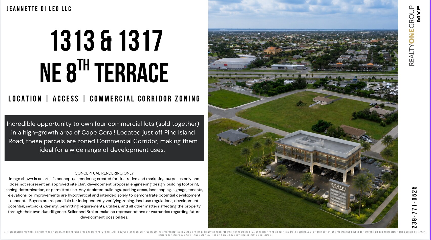 1313 8th Ter, Cape Coral, FL à vendre Photo de l’immeuble– Image 1 sur 4