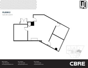 40 Skokie Blvd, Northbrook, IL à vendre Plan d’étage– Image 1 sur 1
