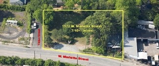 Plus de détails pour 1172 W Marietta St, Atlanta, GA - Local commercial à louer