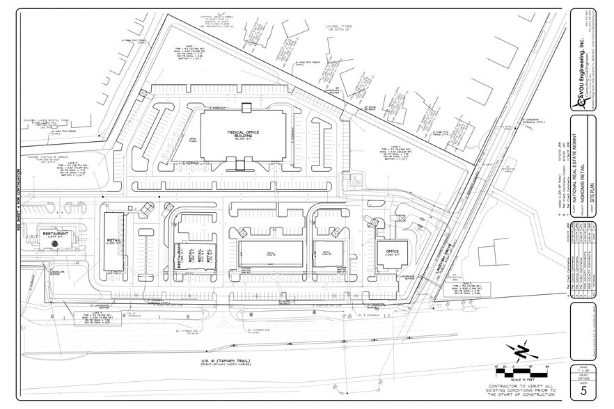 1200B Tamiami Trl N, Nokomis, FL à louer - Plan de site – Image 3 sur 3