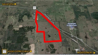 Plus de détails pour ± 39 Acres Near Highway 105, Navasota, TX - Terrain à vendre