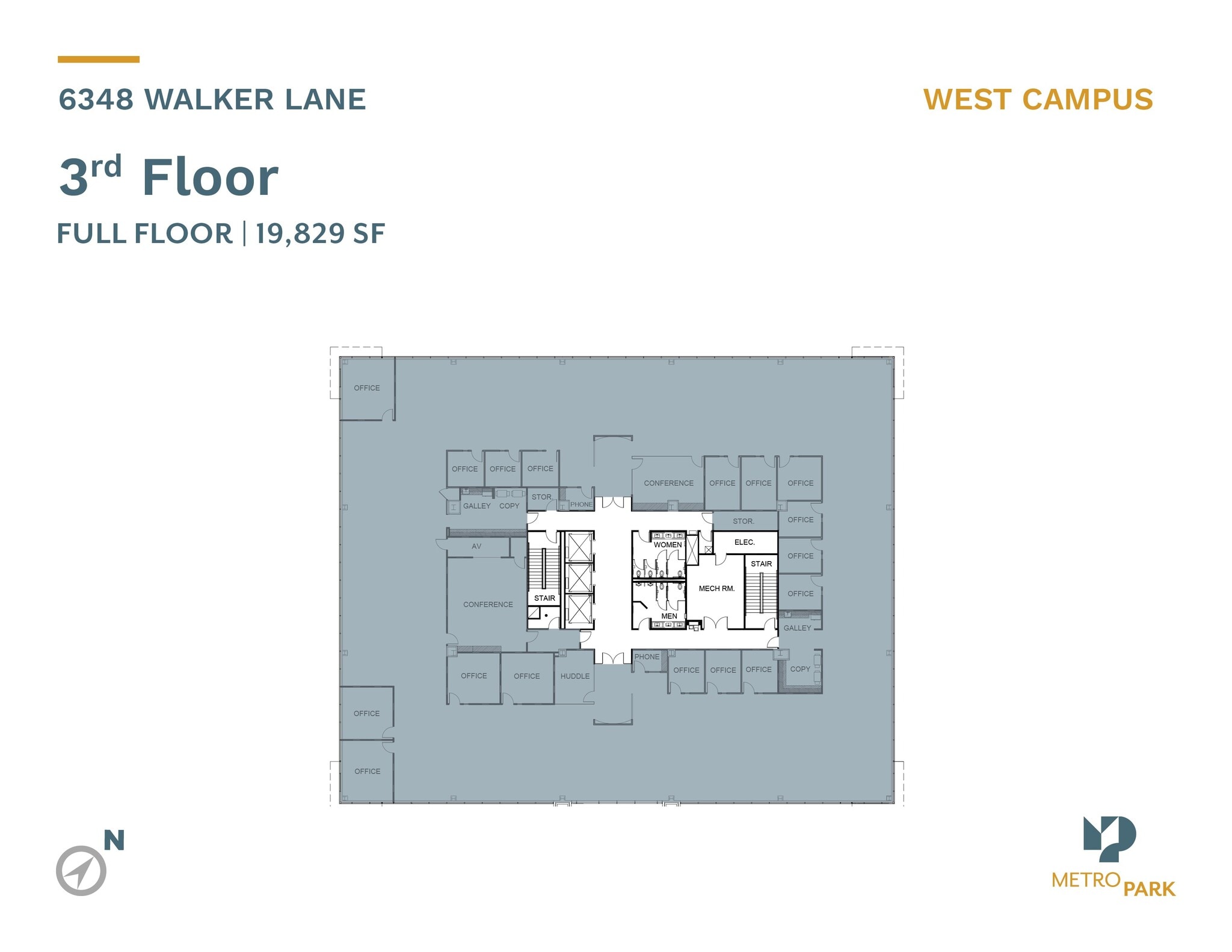 6350 Walker Ln, Alexandria, VA à louer Plan d’étage– Image 1 sur 1