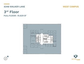 6350 Walker Ln, Alexandria, VA à louer Plan d’étage– Image 1 sur 1