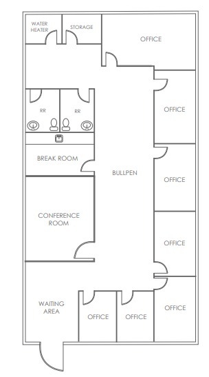 2490 S Gilbert Rd, Chandler, AZ à louer Plan d’étage– Image 1 sur 7