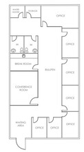 2490 S Gilbert Rd, Chandler, AZ à louer Plan d’étage– Image 1 sur 7