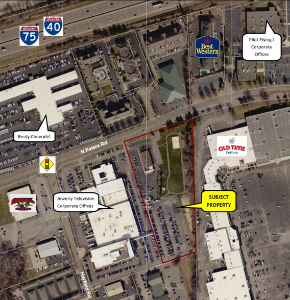 505 N Peters Rd, Knoxville, TN à vendre - Photo de l’immeuble – Image 2 sur 4