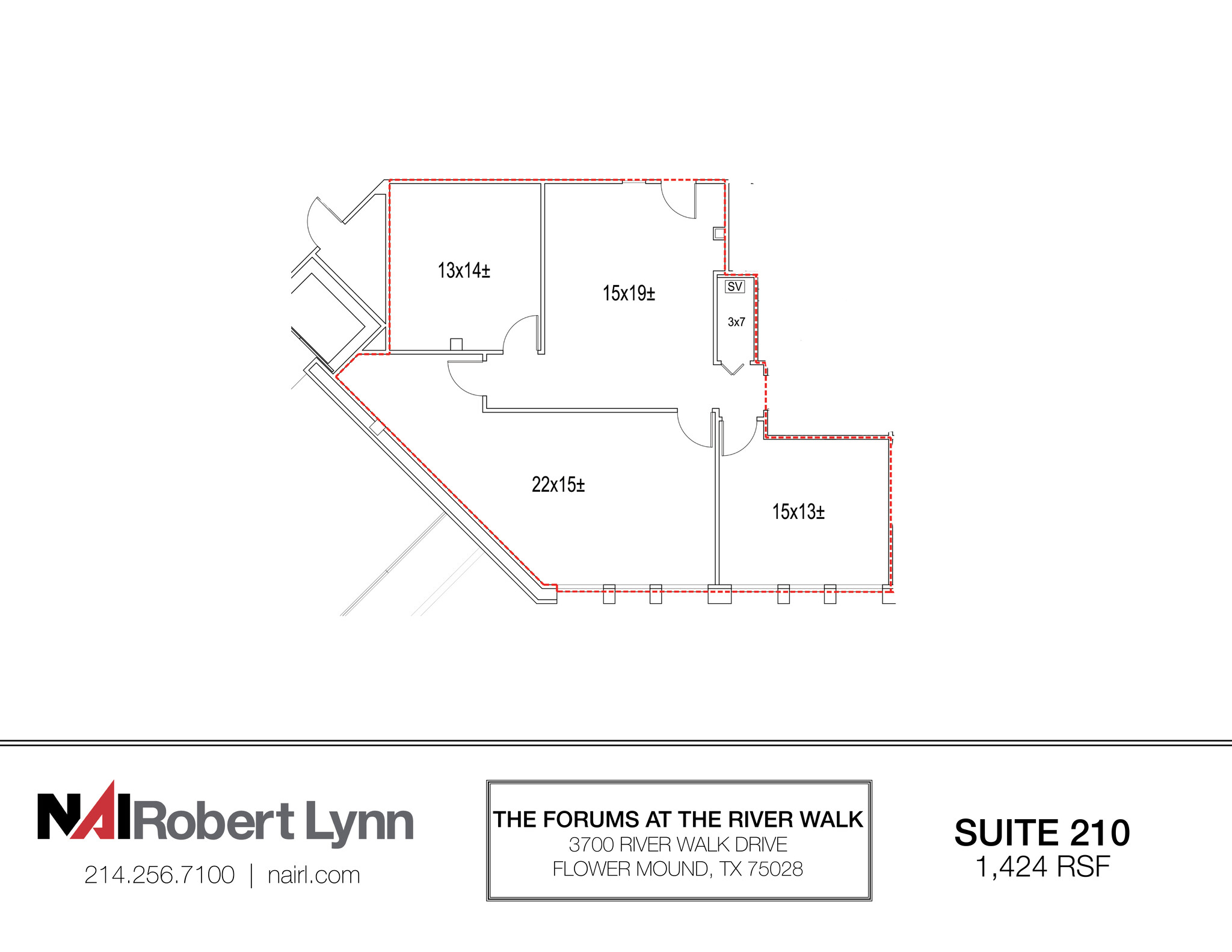 3700 River Walk Dr, Flower Mound, TX à louer Plan d’étage– Image 1 sur 1