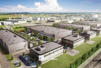 355 Avenue Henri Schneider, Meyzieu, RHO - Vue aérienne  vue de carte