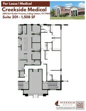 2803 Earl Rudder Freeway, College Station, TX à louer Plan d’étage– Image 2 sur 2