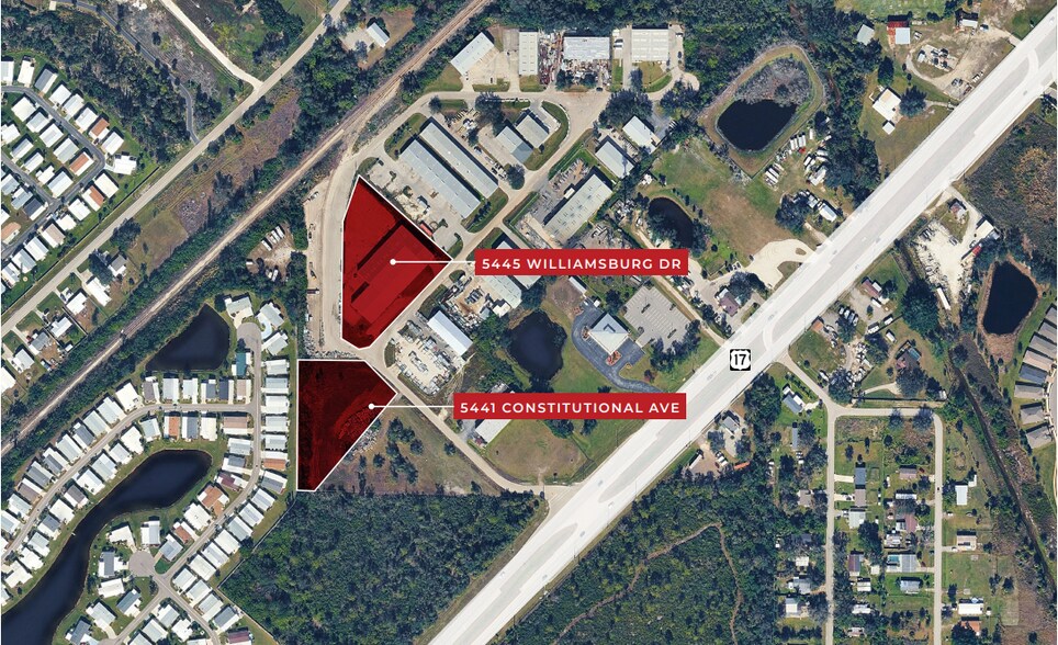 5445 Williamsburg Dr, Punta Gorda, FL à vendre - Aérien – Image 3 sur 3