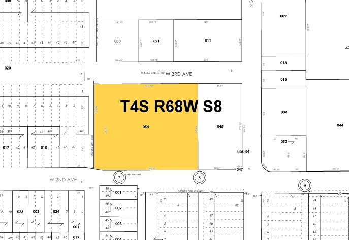 2650 W 3rd Ave, Denver, CO à louer - Plan cadastral – Image 3 sur 8