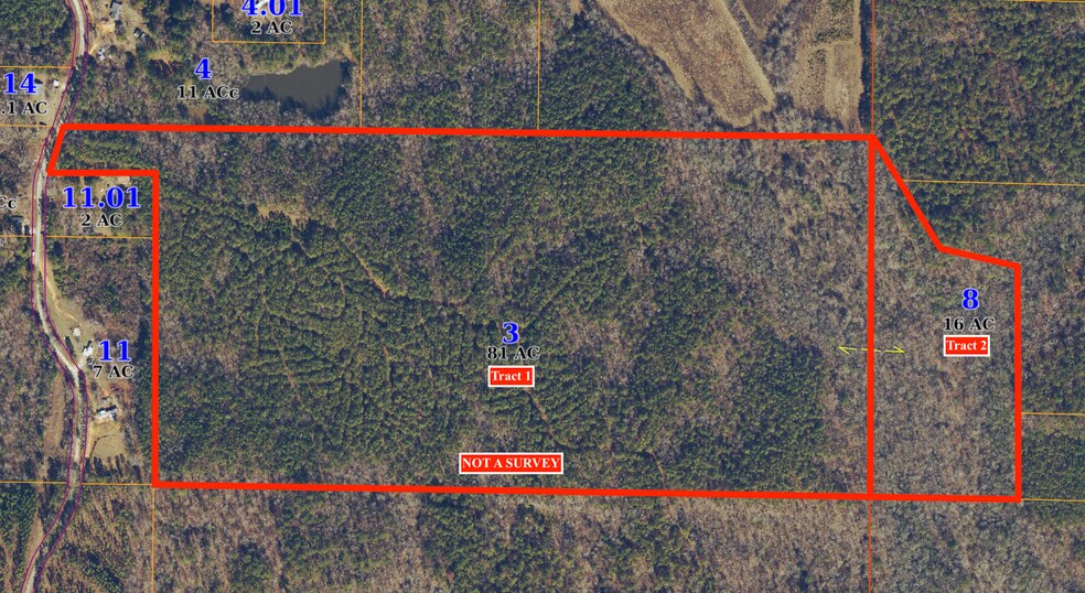County Road 4141, New Site, MS à vendre - Aérien – Image 1 sur 3