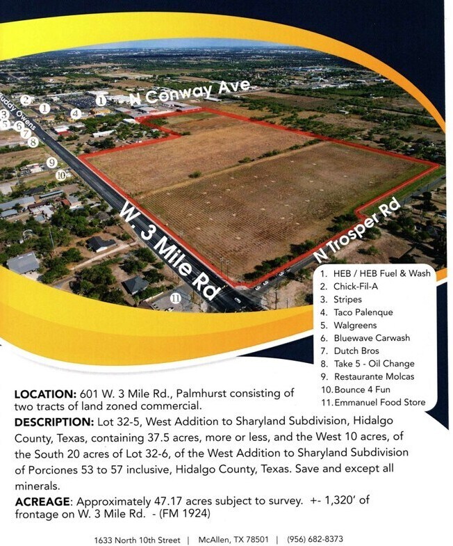 601 W Mile 3 Rd, Palmhurst, TX à vendre Photo de l’immeuble– Image 1 sur 8