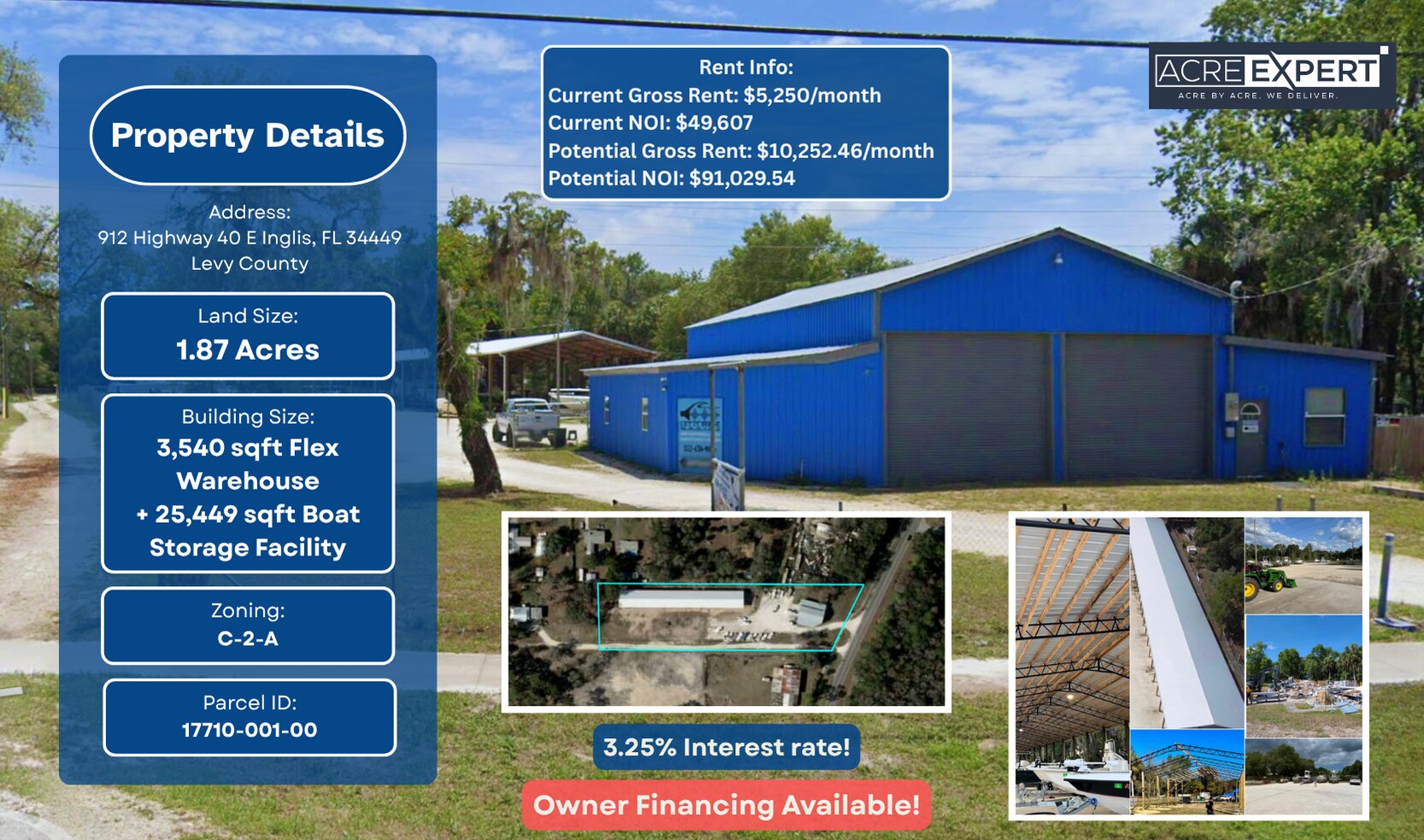 912 Highway 40 E, Inglis, FL à vendre Photo de l’immeuble– Image 1 sur 2