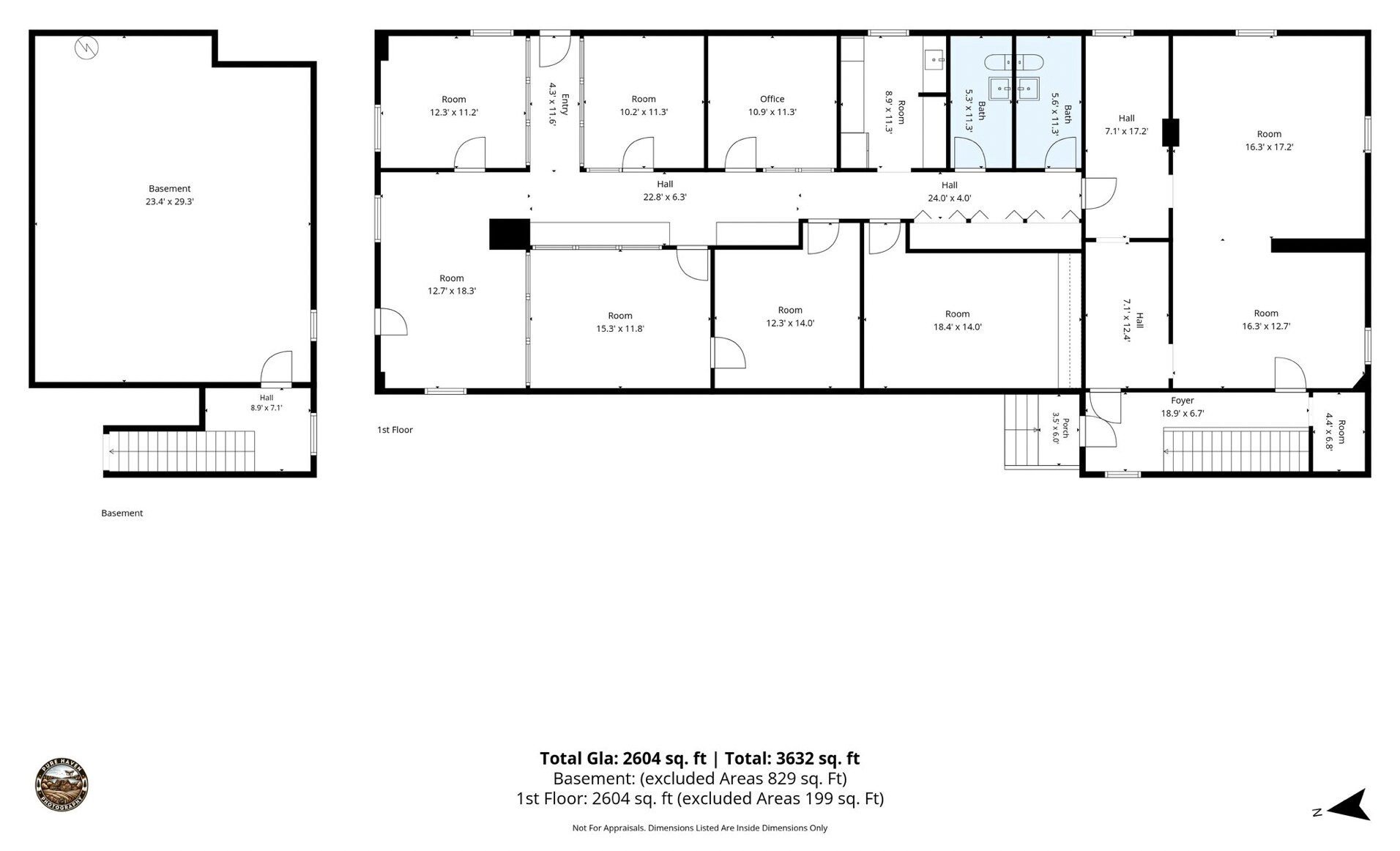 131 W 2nd St, Rutherfordton, NC à louer Plan d’étage– Image 1 sur 1