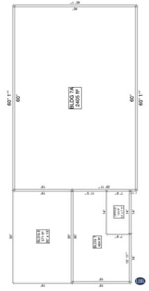 141 Clearlake Rd, Cocoa, FL à louer - Plan d’étage – Image 2 sur 2