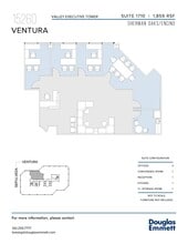 15260 Ventura Blvd, Sherman Oaks, CA à louer Plan d’étage– Image 1 sur 1