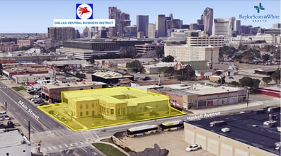 4027 Main St, Dallas, TX - VUE AÉRIENNE  vue de carte