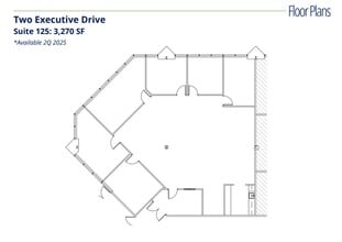 One Executive Drive, Marlton, NJ à louer Plan d’étage– Image 1 sur 1
