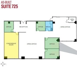 7676 Hazard Center Dr, San Diego, CA à louer Plan d’étage– Image 1 sur 1