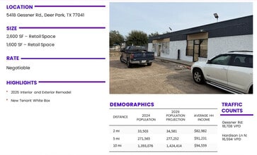 5418 Gessner Rd, Houston, TX à louer Photo intérieure– Image 2 sur 6