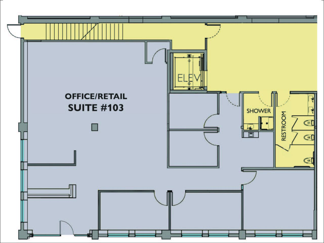 1836 NE 7th Ave, Portland, OR à louer Plan d’étage– Image 1 sur 9