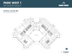 1501-1507 Lyndon B Johnson Fwy, Dallas, TX à louer Plan d’étage– Image 1 sur 1