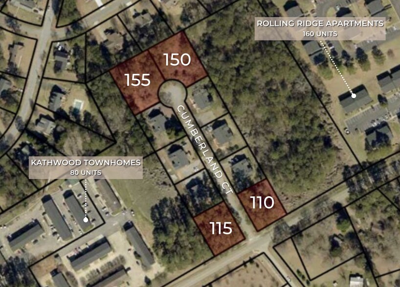 155 Cumberland Ct, Athens, GA à vendre - Aérien – Image 3 sur 3