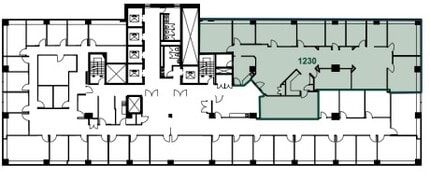 1010 Rue Sherbrooke O, Montréal, QC à louer Plan d’étage– Image 1 sur 1