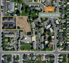 1007 Grandridge Road, Grandview, WA - Vue aérienne vue de carte