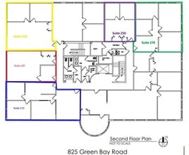 825 Green Bay Rd, Wilmette, IL à louer Plan d’étage– Image 1 sur 8