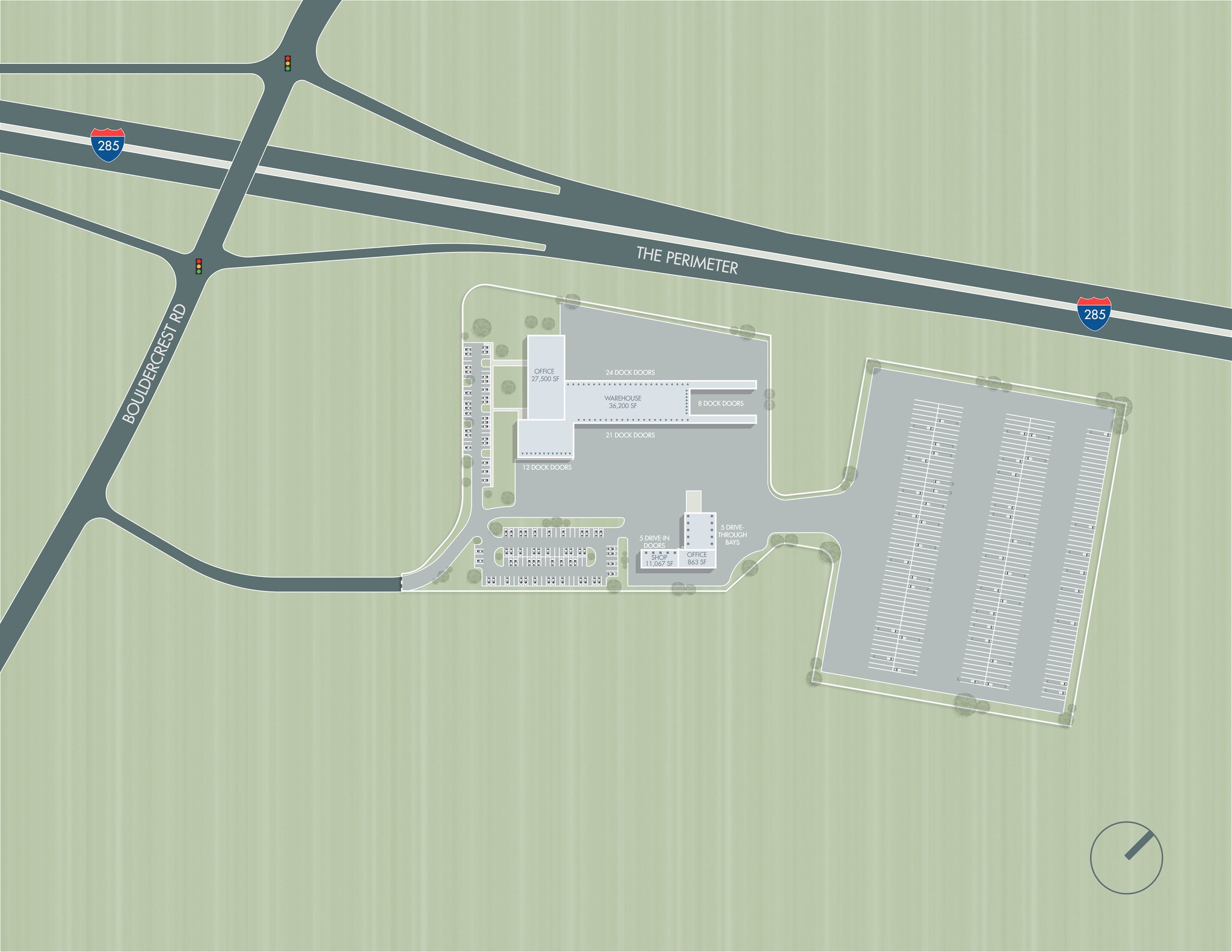 2704 Bouldercrest Rd SE, Atlanta, GA à louer Plan de site– Image 1 sur 3