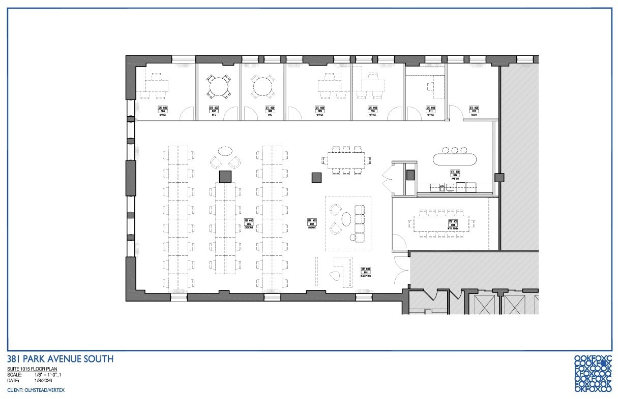 381 Park Ave S, New York, NY à louer Plan d’étage– Image 1 sur 6