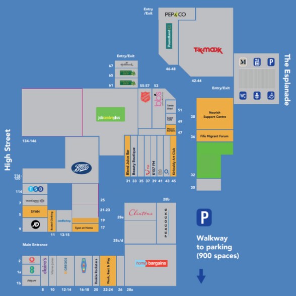 High St, Kirkcaldy à louer - Plan d’étage – Image 2 sur 2
