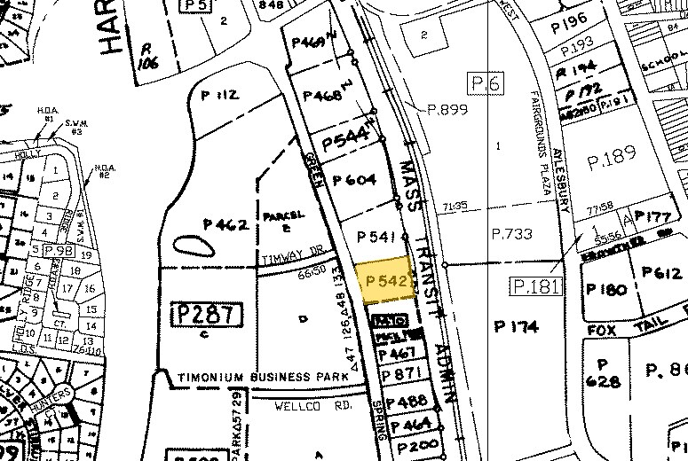 2001-2003 Greenspring Dr, Timonium, MD à vendre - Plan cadastral – Image 2 sur 6