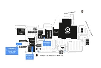 224-250 W Dekalb Pike, King Of Prussia, PA à louer Plan de site– Image 1 sur 1