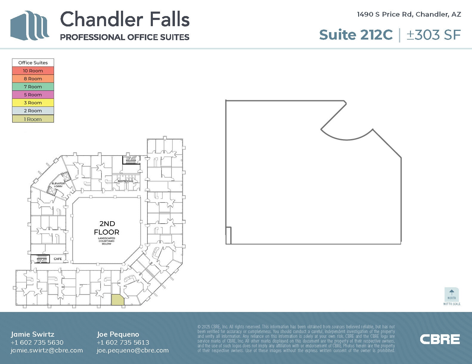 1490 S Price Rd, Chandler, AZ à louer Plan d’étage– Image 1 sur 2