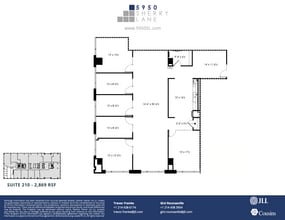 5950 Sherry Ln, Dallas, TX à louer Plan d’étage– Image 1 sur 1