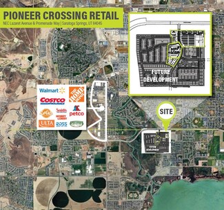 Plus de détails pour NEC Lazaret Ave, Saratoga Springs, UT - Local commercial à louer