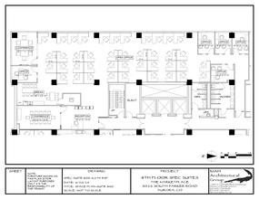 3025 S Parker Rd, Aurora, CO à louer Plan d’étage– Image 1 sur 1