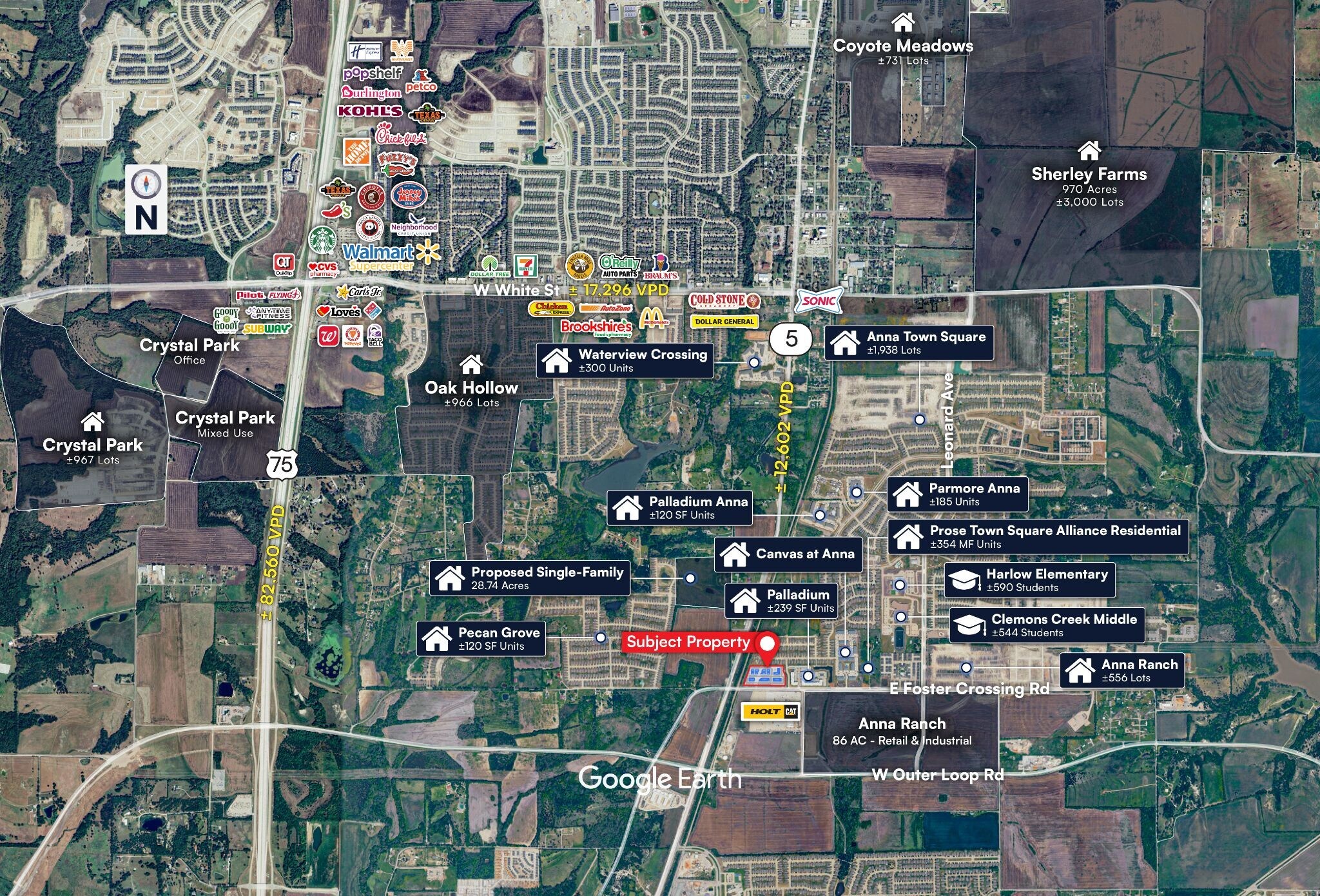 NEC Hwy 5 & E Foster Crossing Rd, Anna, TX à vendre Photo principale– Image 1 sur 10