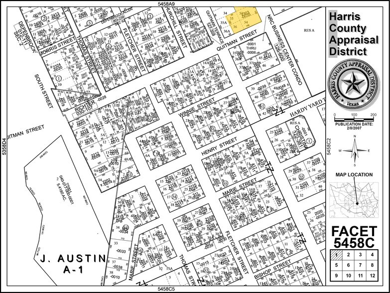 2303 N Main St, Houston, TX à vendre - Plan cadastral – Image 3 sur 7