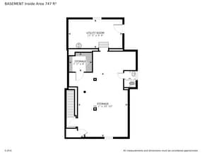 3628 12th St NE, Washington, DC à louer Plan d’étage– Image 1 sur 3