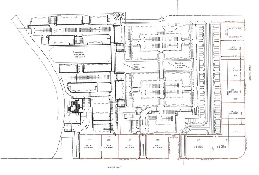 253 Houston Levee Road Rd, Cordova, TN à vendre - Plan de site – Image 1 sur 3
