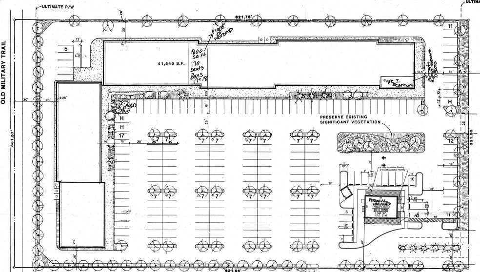 2845 N Military Trl, West Palm Beach, FL à louer - Plan de site – Image 2 sur 2