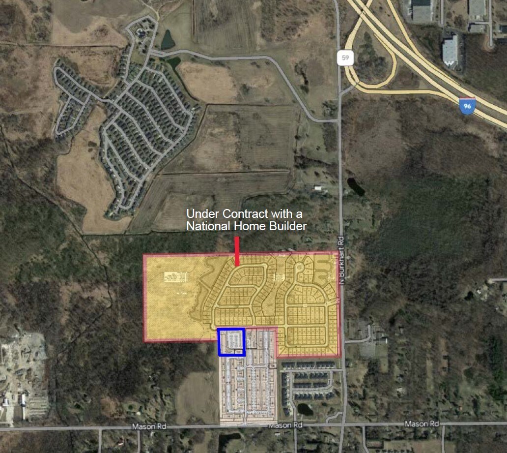 NW Corner Mason Rd, Howell, MI à vendre Aérien– Image 1 sur 2