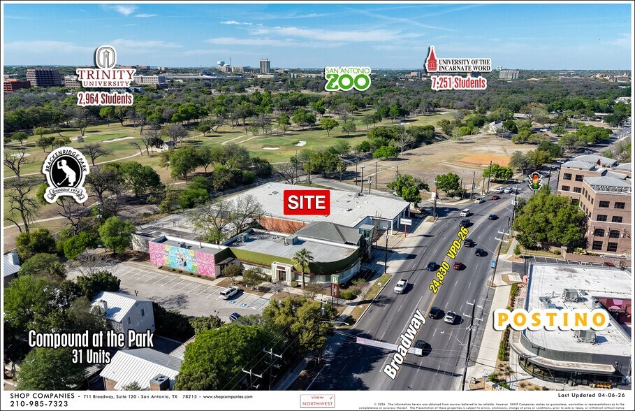 2625 Broadway St, San Antonio, TX à louer - Photo principale – Image 1 sur 2