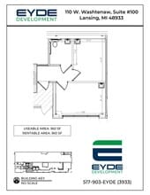110 W Washtenaw St, Lansing, MI à louer Plan de site– Image 1 sur 1